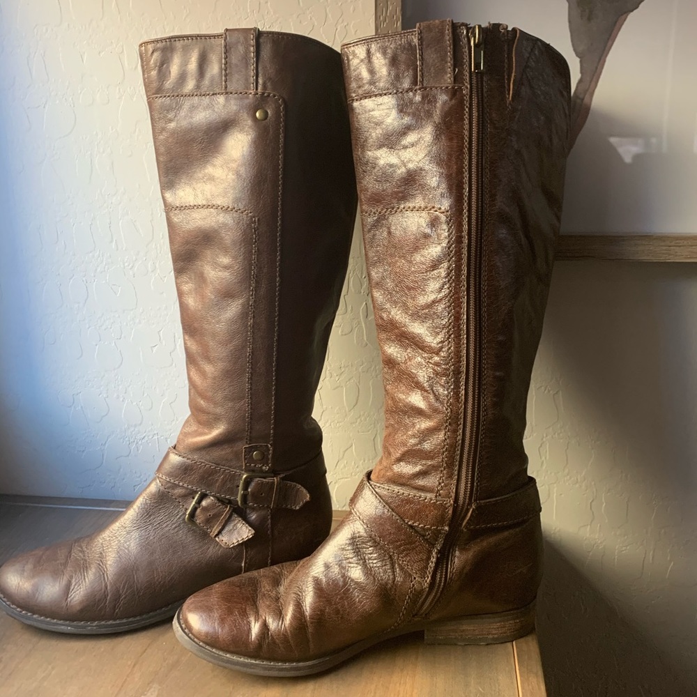 Sam Edelman - Brown Riding Boots